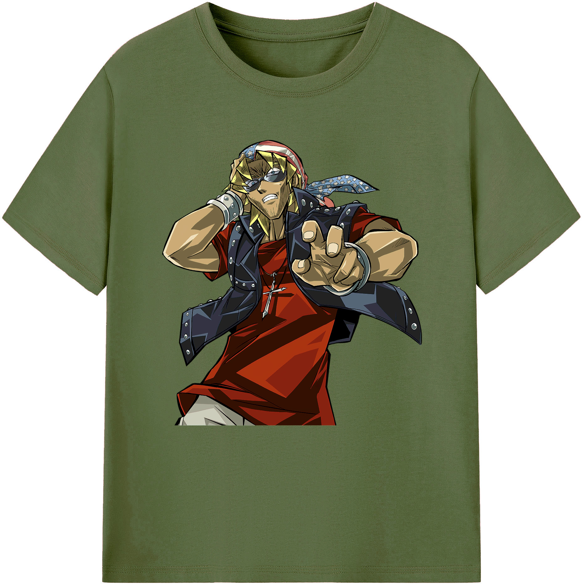 （画像用） 遊☆戯☆王 Yu-Gi-Oh! 綿100％半袖Tシャツ（フロントプリント）